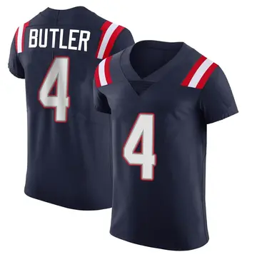 Nike Malcolm Butler Men's Elite New England Patriots Navy Team Color Vapor Untouchable Jersey