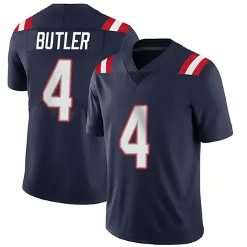 Nike Malcolm Butler Men's Limited New England Patriots Navy Team Color Vapor Untouchable Jersey