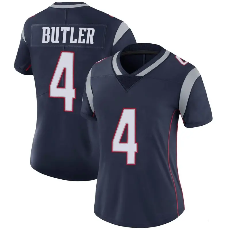 Nike Malcolm Butler Women's Limited New England Patriots Navy Team Color Vapor Untouchable Jersey