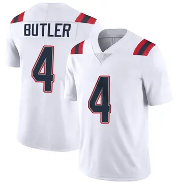 Nike Malcolm Butler Youth Limited New England Patriots White Vapor Untouchable Jersey