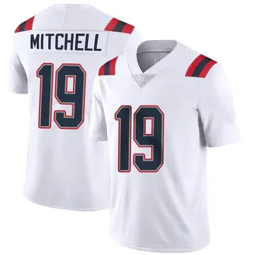 Nike Malcolm Mitchell Men's Limited New England Patriots White Vapor Untouchable Jersey