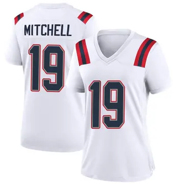 Nike Malcolm Mitchell Women's Game New England Patriots White Jersey