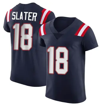 Nike Matthew Slater Men's Elite New England Patriots Navy Team Color Vapor Untouchable Jersey