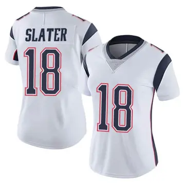 Nike Matthew Slater Women's Limited New England Patriots White Vapor Untouchable Jersey