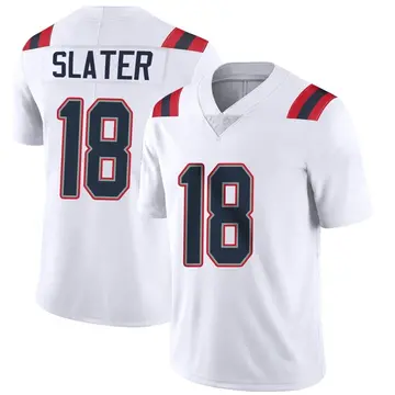 Nike Matthew Slater Youth Limited New England Patriots White Vapor Untouchable Jersey