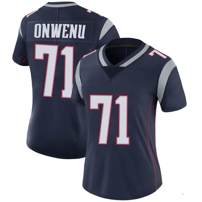 Nike Mike Onwenu Women's Limited New England Patriots Navy Team Color Vapor Untouchable Jersey