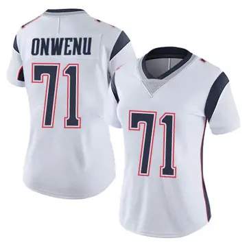 Nike Mike Onwenu Women's Limited New England Patriots White Vapor Untouchable Jersey