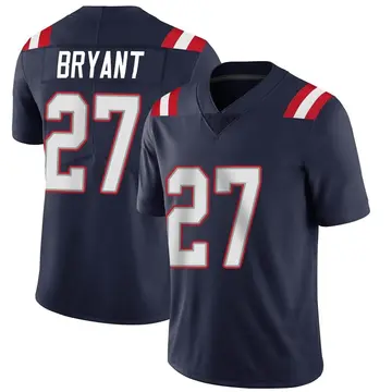 Nike Myles Bryant Men's Limited New England Patriots Navy Team Color Vapor Untouchable Jersey