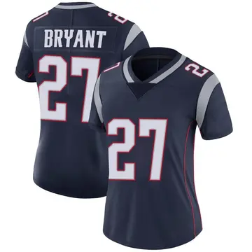 Nike Myles Bryant Women's Limited New England Patriots Navy Team Color Vapor Untouchable Jersey