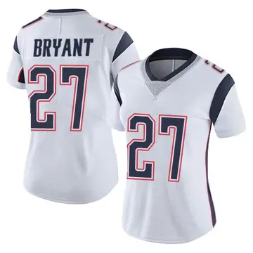 Nike Myles Bryant Women's Limited New England Patriots White Vapor Untouchable Jersey