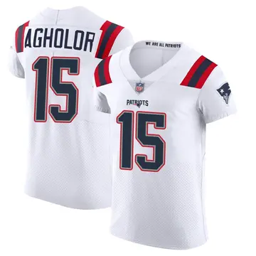 Nike Nelson Agholor Men's Elite New England Patriots White Vapor Untouchable Jersey