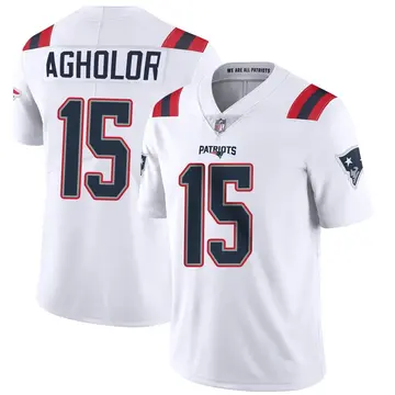 Nike Nelson Agholor Youth Limited New England Patriots White Vapor Untouchable Jersey