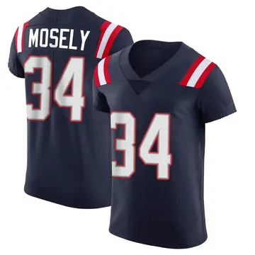 Nike Quandre Mosely Men's Elite New England Patriots Navy Team Color Vapor Untouchable Jersey