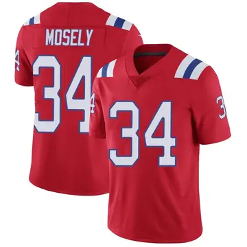 Nike Quandre Mosely Men's Limited New England Patriots Red Vapor Untouchable Alternate Jersey