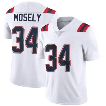 Nike Quandre Mosely Men's Limited New England Patriots White Vapor Untouchable Jersey