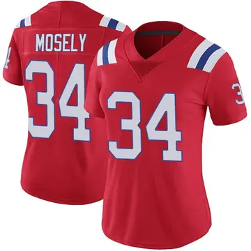 Nike Quandre Mosely Women's Limited New England Patriots Red Vapor Untouchable Alternate Jersey