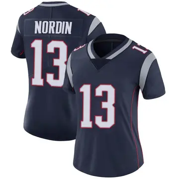 Nike Quinn Nordin Women's Limited New England Patriots Navy Team Color Vapor Untouchable Jersey