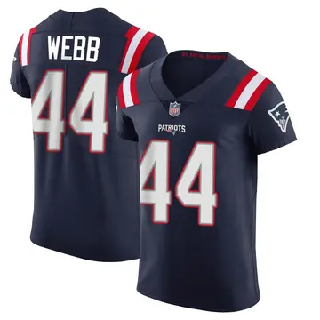 Nike Raleigh Webb Men's Elite New England Patriots Navy Team Color Vapor Untouchable Jersey