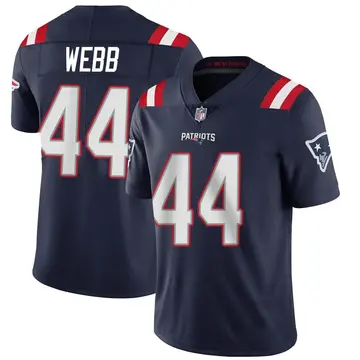 Nike Raleigh Webb Youth Limited New England Patriots Navy Team Color Vapor Untouchable Jersey