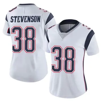 Nike Rhamondre Stevenson Women's Limited New England Patriots White Vapor Untouchable Jersey