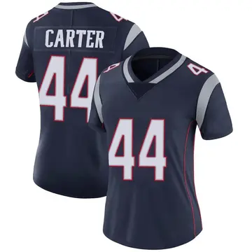 Nike Ron'Dell Carter Women's Limited New England Patriots Navy Team Color Vapor Untouchable Jersey