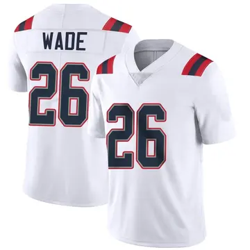 Nike Shaun Wade Men's Limited New England Patriots White Vapor Untouchable Jersey