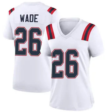 Nike Shaun Wade Women's Game New England Patriots White Jersey