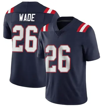 Nike Shaun Wade Youth Limited New England Patriots Navy Team Color Vapor Untouchable Jersey