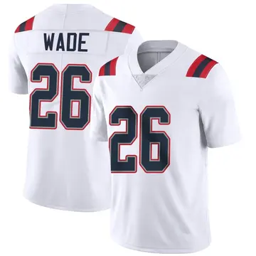 Nike Shaun Wade Youth Limited New England Patriots White Vapor Untouchable Jersey