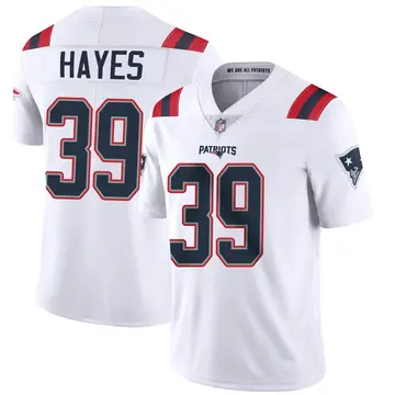 Nike Tae Hayes Men's Limited New England Patriots White Vapor Untouchable Jersey