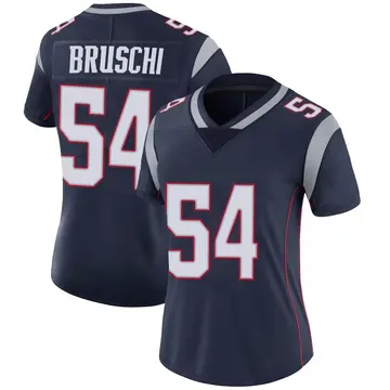 Nike Tedy Bruschi Women's Limited New England Patriots Navy Team Color Vapor Untouchable Jersey