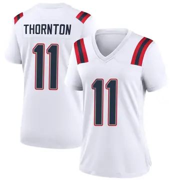 Nike Tyquan Thornton Women's Game New England Patriots White Jersey