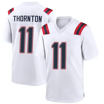 Nike Tyquan Thornton Youth Game New England Patriots White Jersey