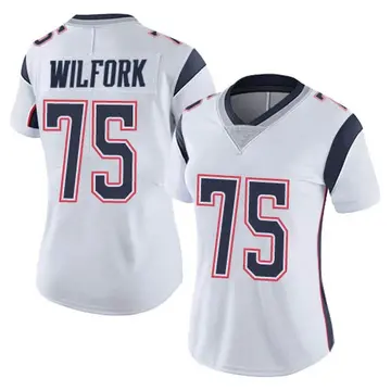 Nike Vince Wilfork Women's Limited New England Patriots White Vapor Untouchable Jersey