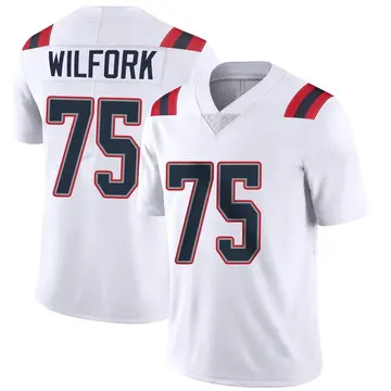 Nike Vince Wilfork Youth Limited New England Patriots White Vapor Untouchable Jersey