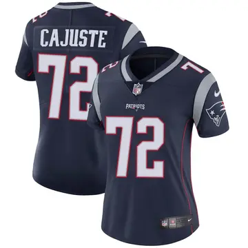 Nike Yodny Cajuste Women's Limited New England Patriots Navy Team Color Vapor Untouchable Jersey